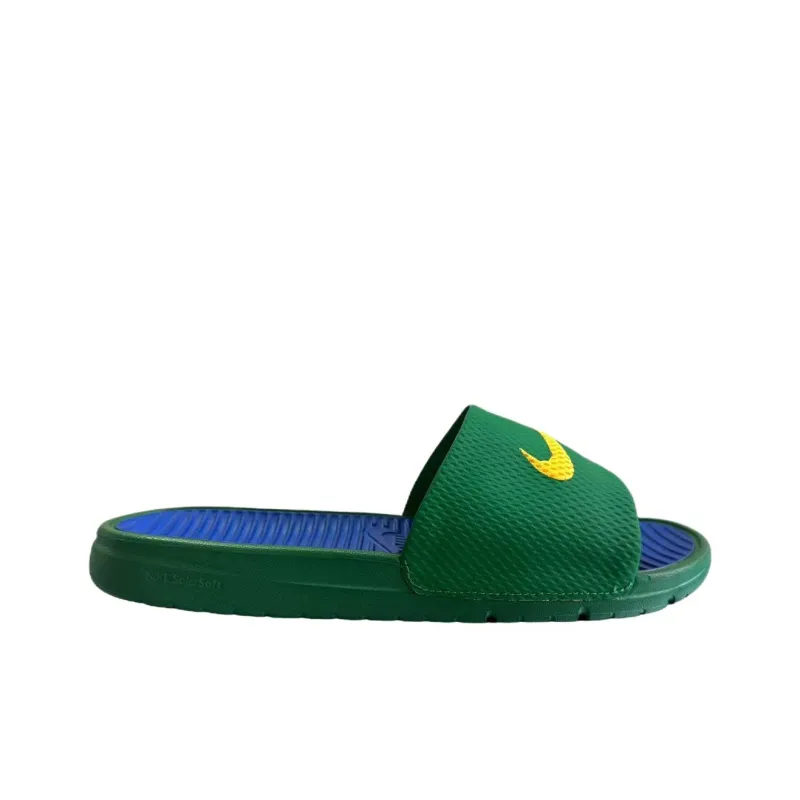 Nike Benassi Solarsoft Slide Slippers Men's Olive Green-1
