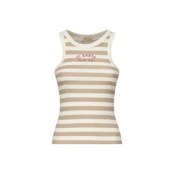 MC2 SAINT BARTHELEMY Tank Top Women's Beige