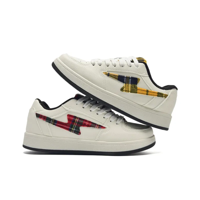 Circle Small Anti Slip Wear Resistant Low Top Skateboard Shoes Unisex-3
