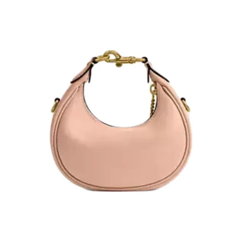 COACH JONIE Tanned Leather Crescent Bag Hobo Bag Handbag Mini Women's Light Pink-2