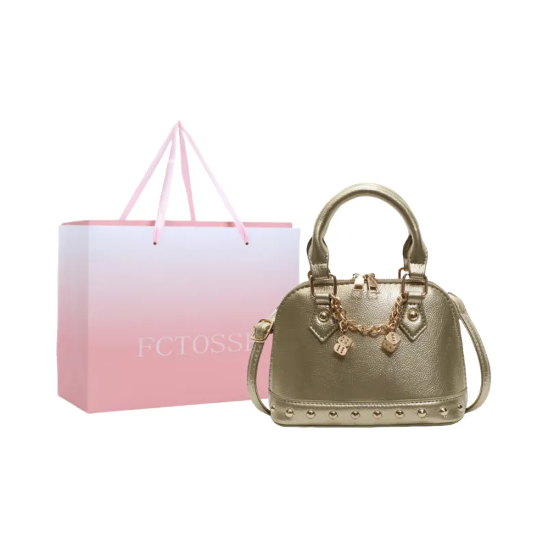 FCTOSSR PU Shoulder Bag, Crossbody Bag, Handbag Regular Women's Silver/Black/Gold/Blue/Pink-10