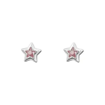 UABA 999 Fine Silver Stud Earrings Women's