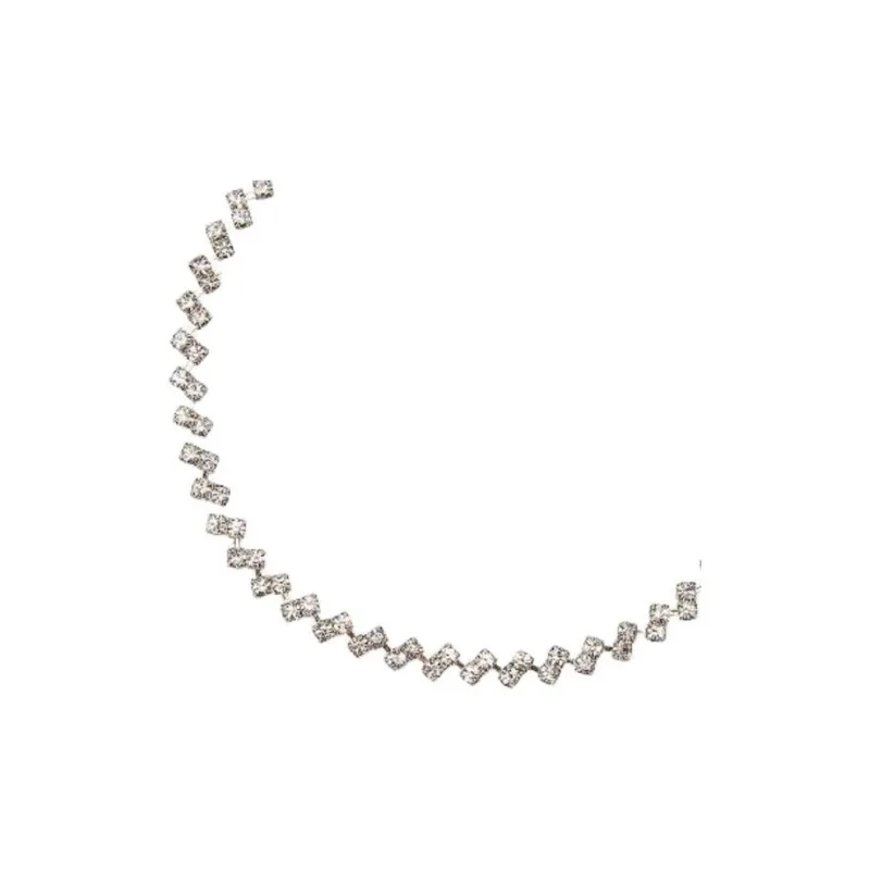 Jennifer Behr Crystal Necklaces Women's Silver-1