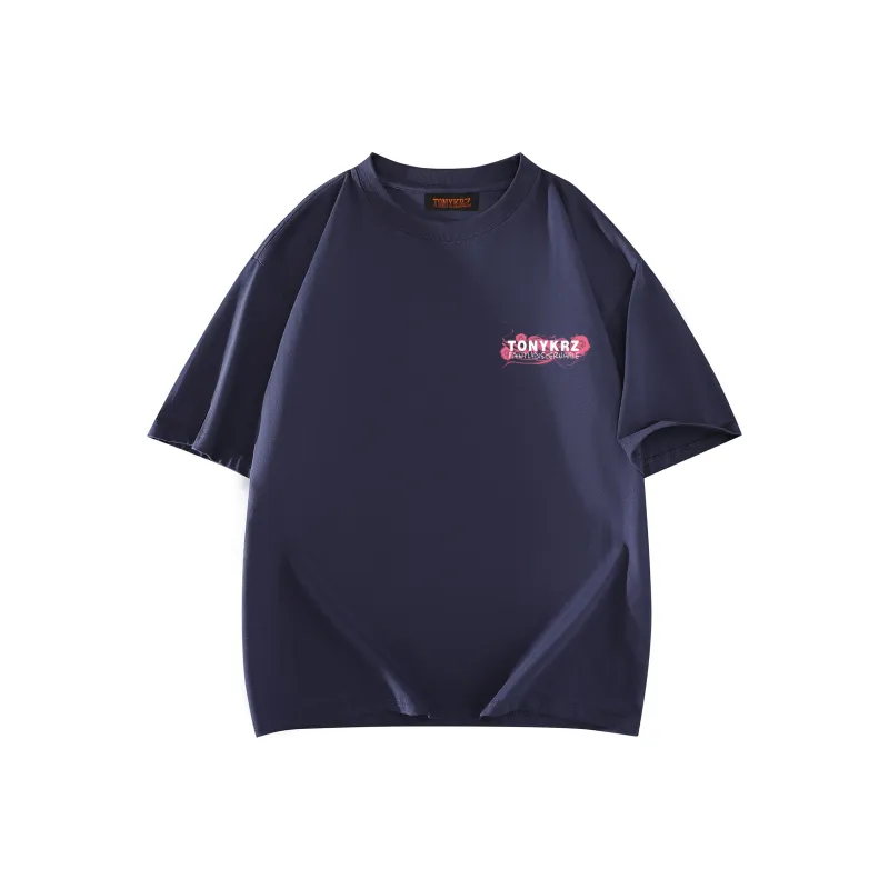TONYKRZ T Shirts Unisex Navy Blue-0