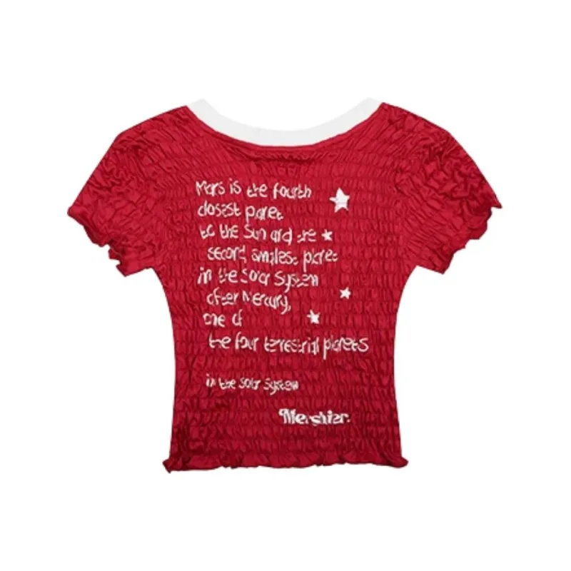 SLEEP AT 11 T Shirts Women's Red-1