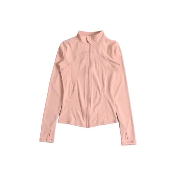 GUAILILUOLI Yoga Jackets Women's Pink