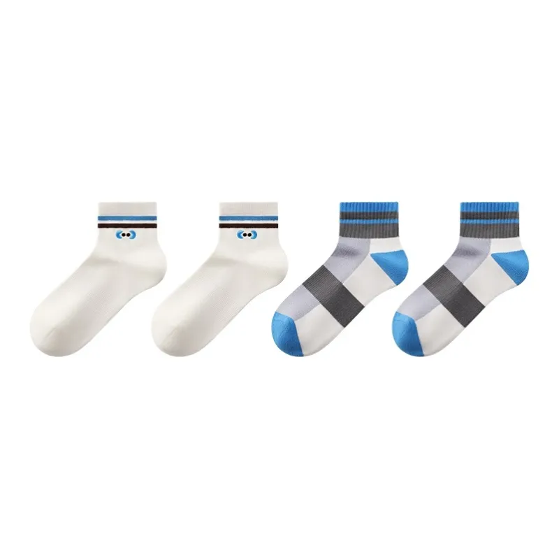 Crabsecret Ankle Socks Men's 4 Pack-7
