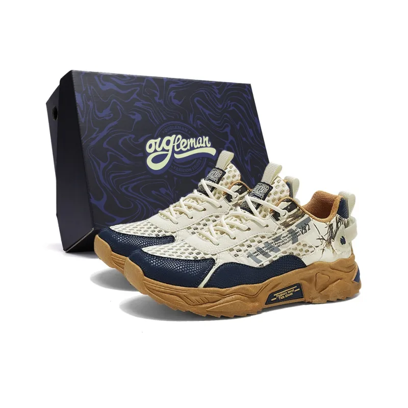 OUGLEMEN Low Top Casual Shoes Men's Box-11