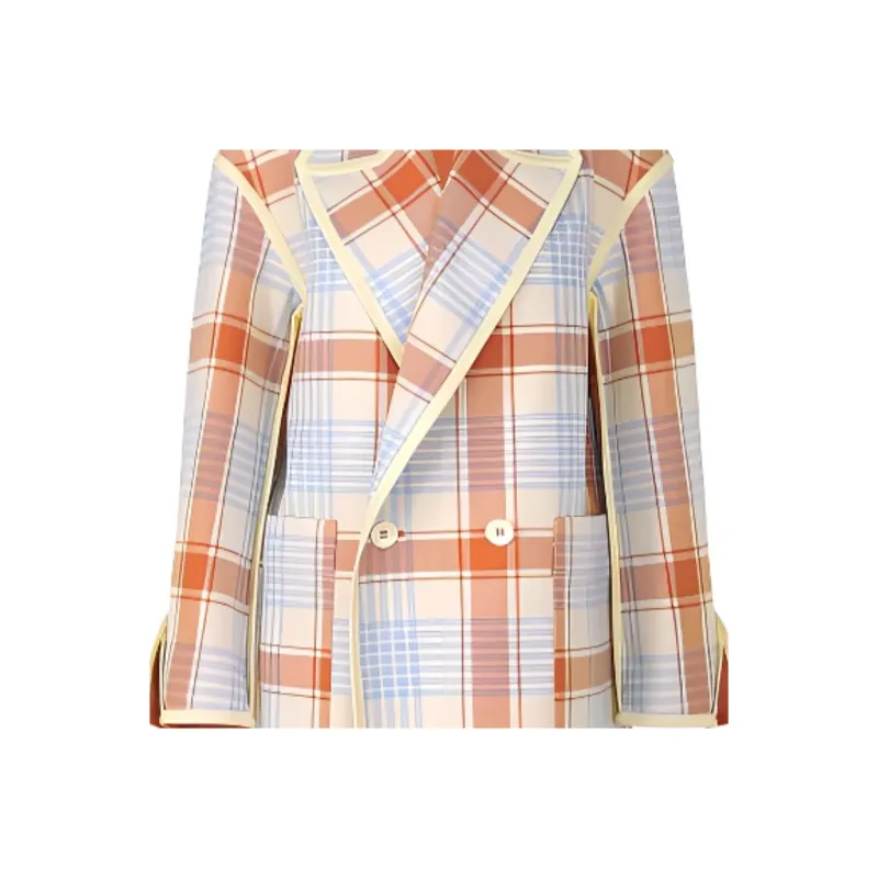 ISSEY MIYAKE Coats Women's Terracotta-1