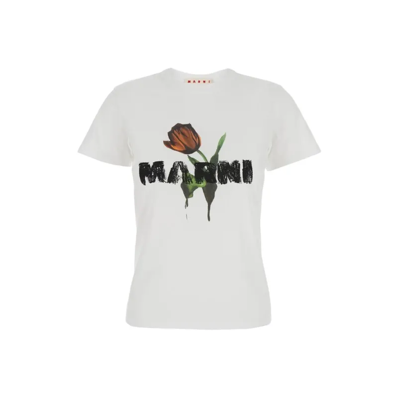 MARNI T Shirts Men White-0