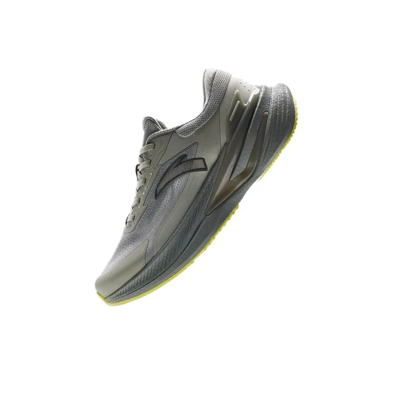 Anta Noble Journey 2nd Generation Cushioning Low-Top Running Shoes Men's Gray Green-1