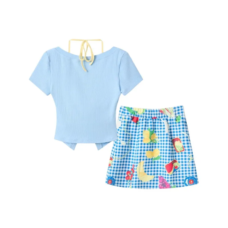 ABBY GODDESS Two Piece Skirt Sets Women's-1