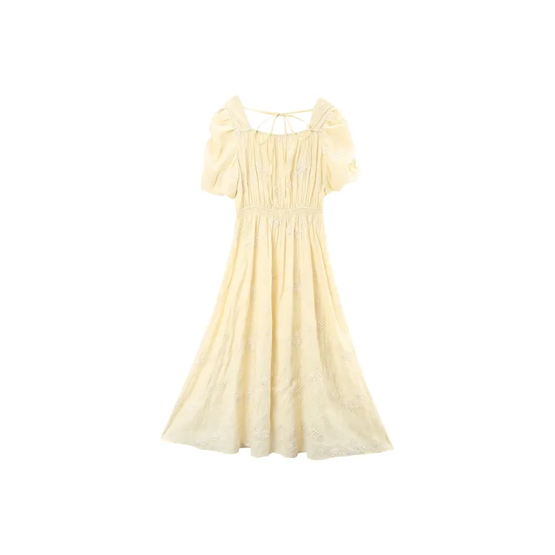 A Paradise For Awakening Short Sleeved Dress Women's-1