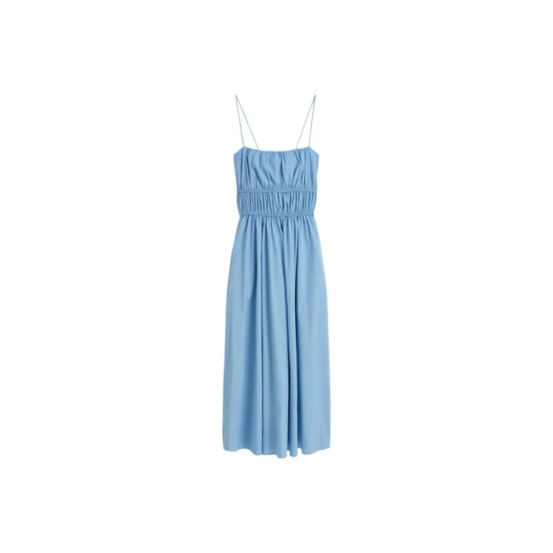 COS Slip Dresses Women's Light Blue-0