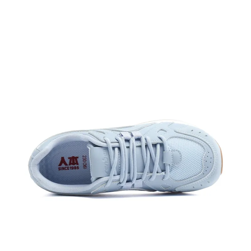RENBEN Breathable And Lightweight Low Top Casual Shoes Women's Blue-2