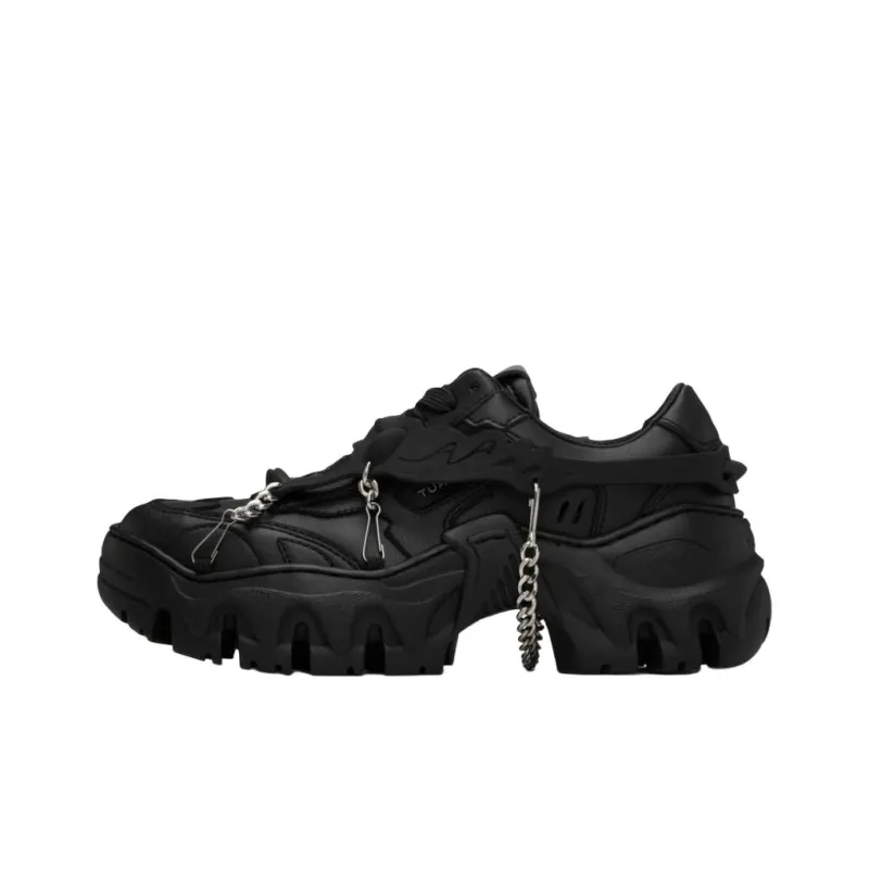 ROMBAUT Boccaccio II Low Top Chunky Sneakers Women's Black-0