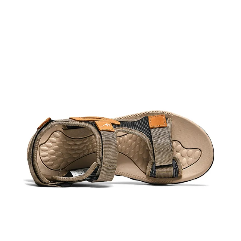 Binary Beach Sandals Men's Khaki-4