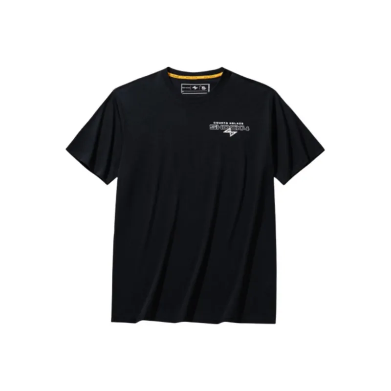 Anta Basketball Collection T Shirt Men's Basic Black-0