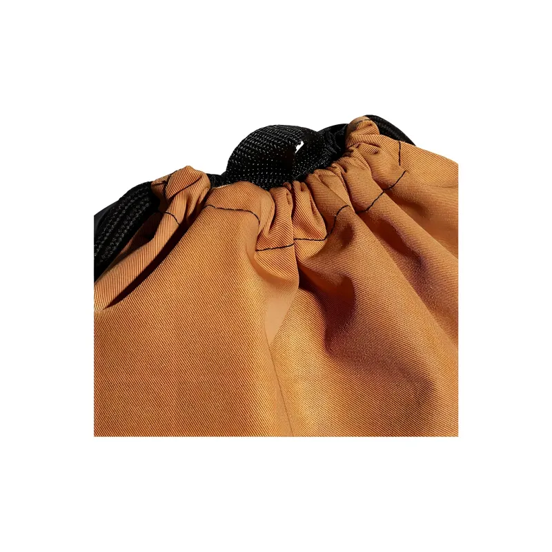 Adidas Cotton Drawstring Bag Backpack Unisex Wheat Brown-2