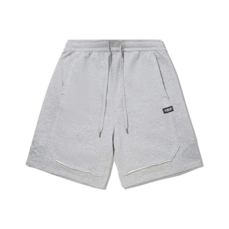 LiNing Casual Shorts Men's Heather Gray-0