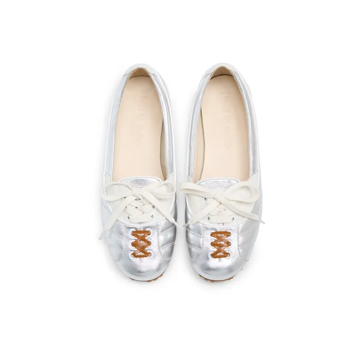 Lost In Echo Casual Single Shoes Women's Silver-3