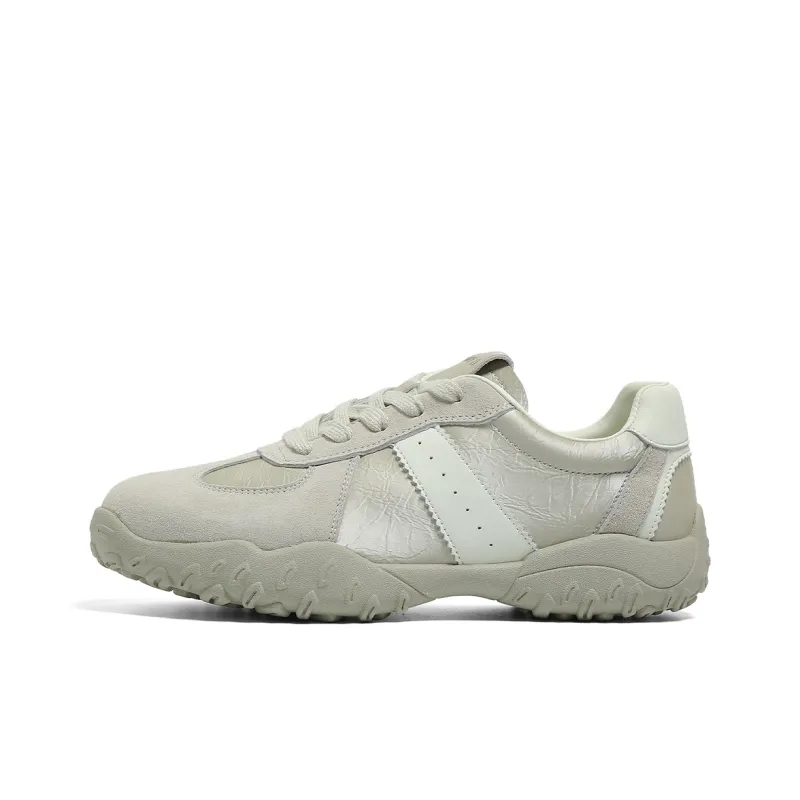 FOREVER 21 Abrasion Resistant Slip Resistant Low Top Casual Shoes Women's Beige-0