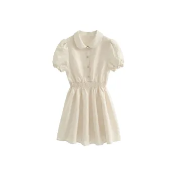 GUOZHEN Short Sleeved Dress Women's