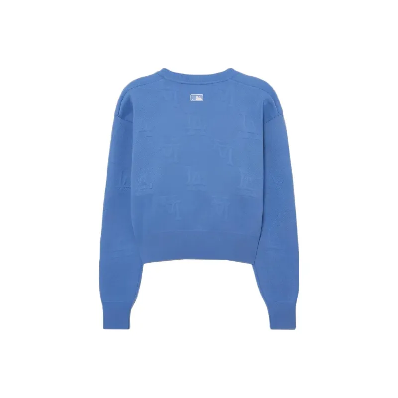 MLB Los Angeles Dodgers Knitwear Women's Light Blue-1