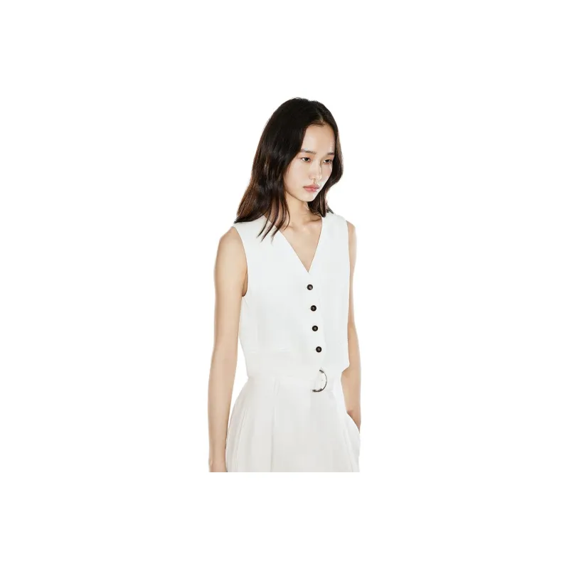 COVERINS Vests Women's White-1