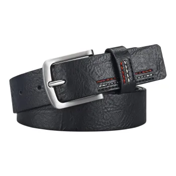 JEANSWEST PU Leather Belts Men's 3.5CM
