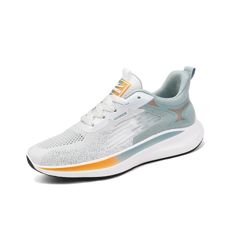 Warrior Sports Casual Shoes Men's White/Green/Orange-2