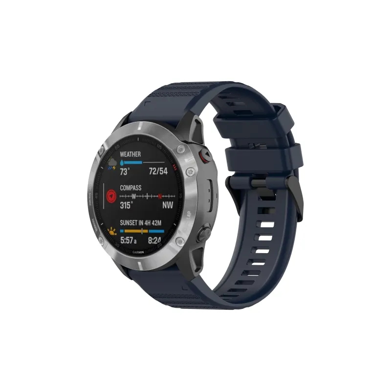 ZHENGGUANG Garmin Compatibility Watch Band Silicone Material-5