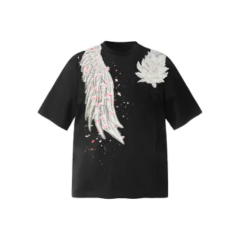 WOHOO T Shirts Unisex Black