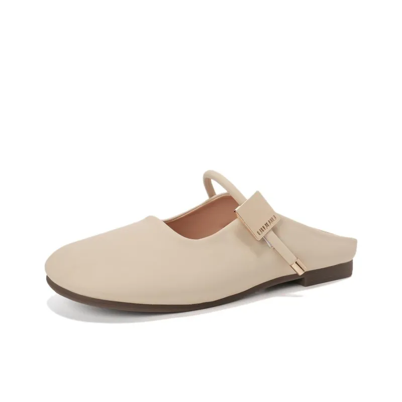 Than Than Me Rubber Sole Slip Resistant Closed Toe Slippers Women's-3