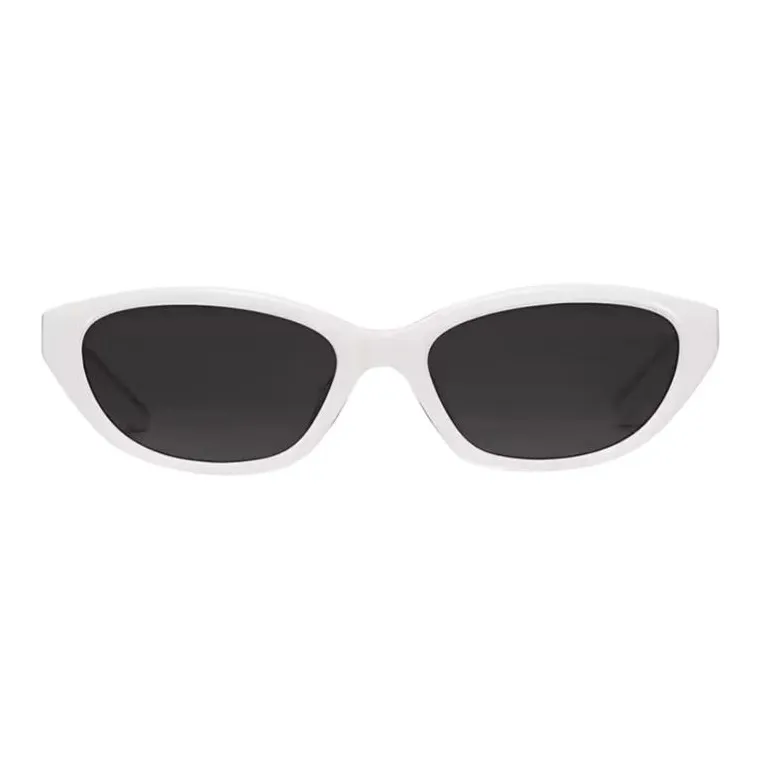 CAPONI Plate Frame Irregular Shape Sunglasses Unisex Multicolor-3