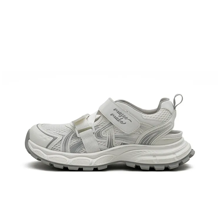 MASOOMAKE Breathable Lightweight Height Increasing Low Top Chunky Sneakers Women's-0