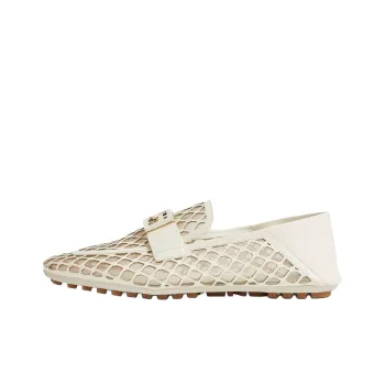 FENDI Baguette Casual Single Shoes Women's White