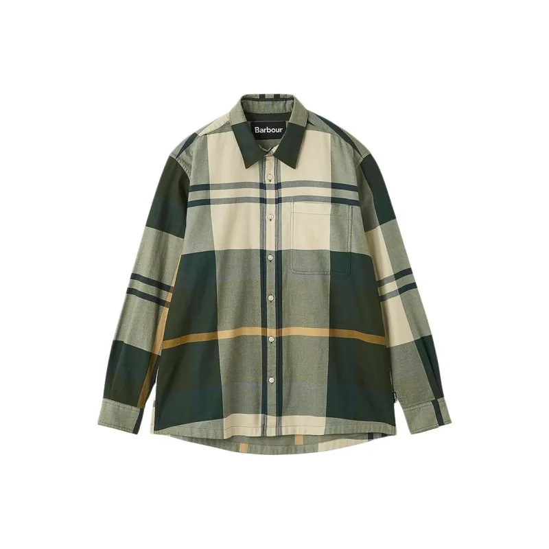 BARBOUR Shirts Men Green-0