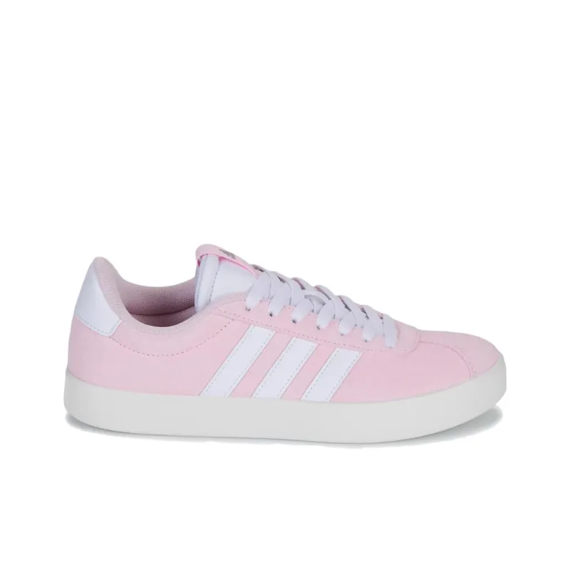 Adidas VL COURT 3.0 Low Top Skateboard Shoes Women's Pink-3