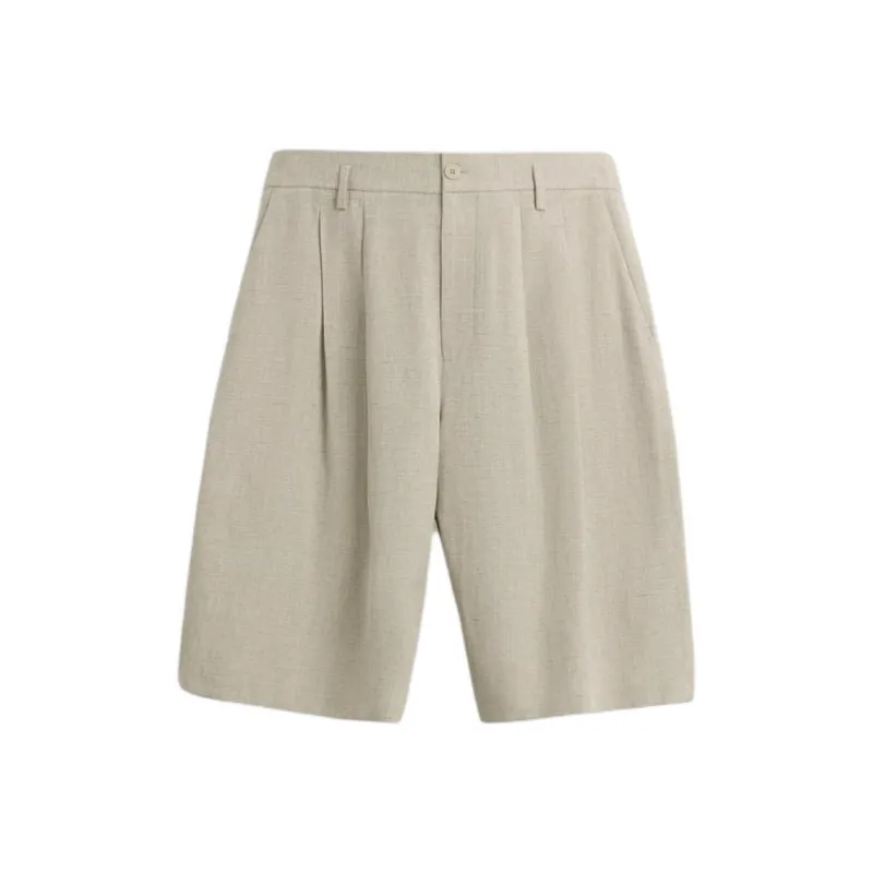 ZARA Casual Shorts Men Light Beige-0