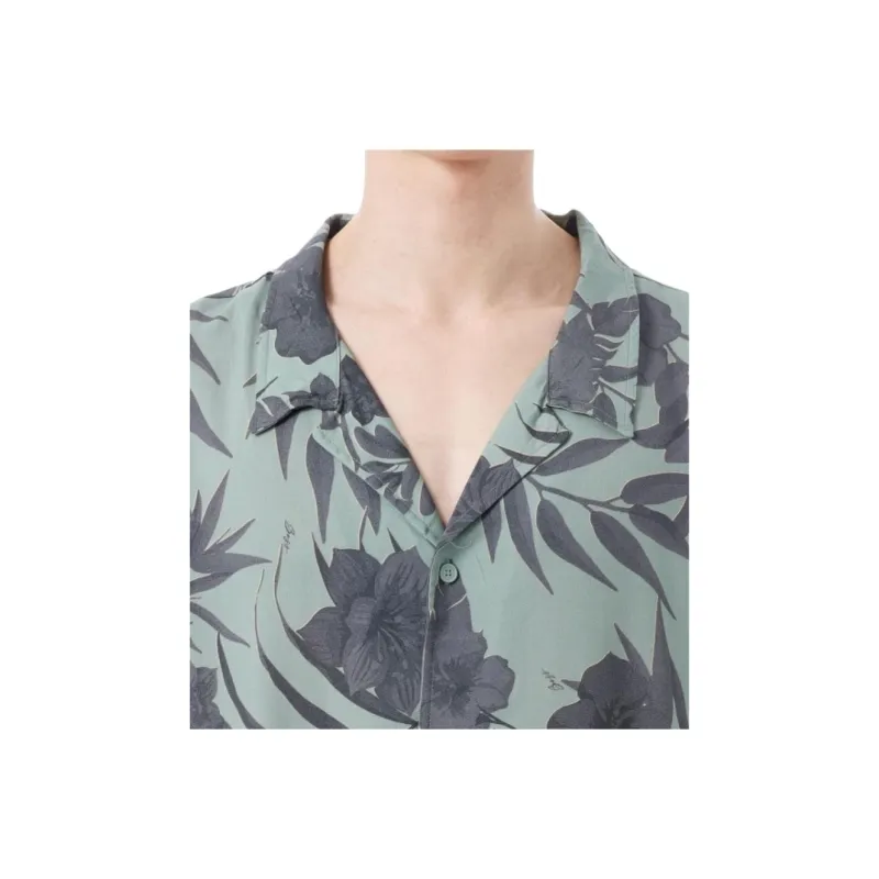 HUGO BOSS Floral print Beach Shirt-4