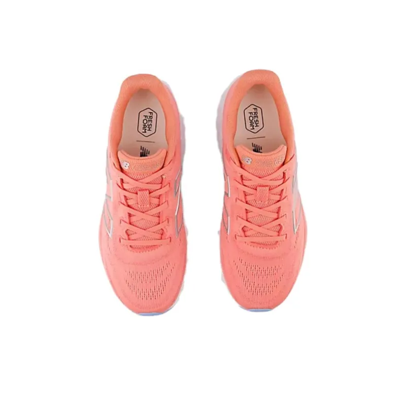 New Balance Fresh Foam 680v8 Sunfade Red Drift Red Silver Metallic Women's-3