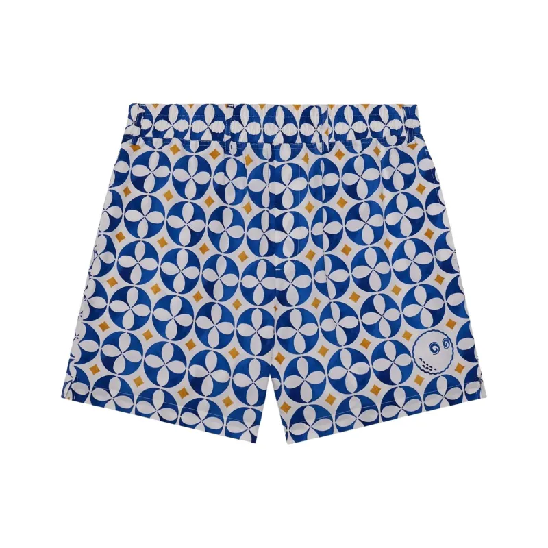 Malbon Golf Casual Shorts Men's Blue-0
