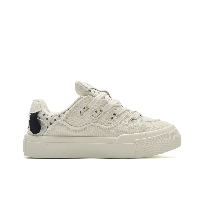 Z.SUO Skateboard Shoes Women's Low Top Gray-4