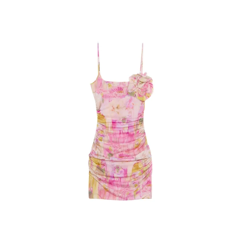 Blumarine Floral print Mini Dress-0