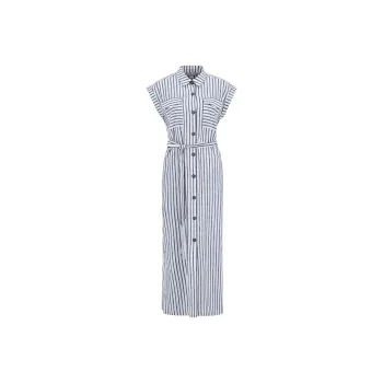 BARBOUR Short Sleeved Dress Women's Blue