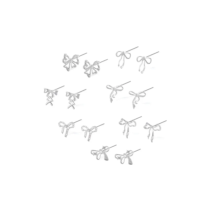 ETAHLOVE Sterling Silver 999 Fine Silver Stud Earrings Women's-30
