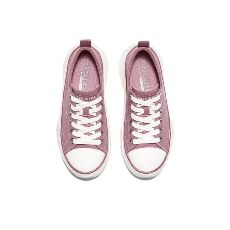 Skechers Street Anti-Slip Wear-Resistant Low-Top Canvas Shoes Women's Pink-2