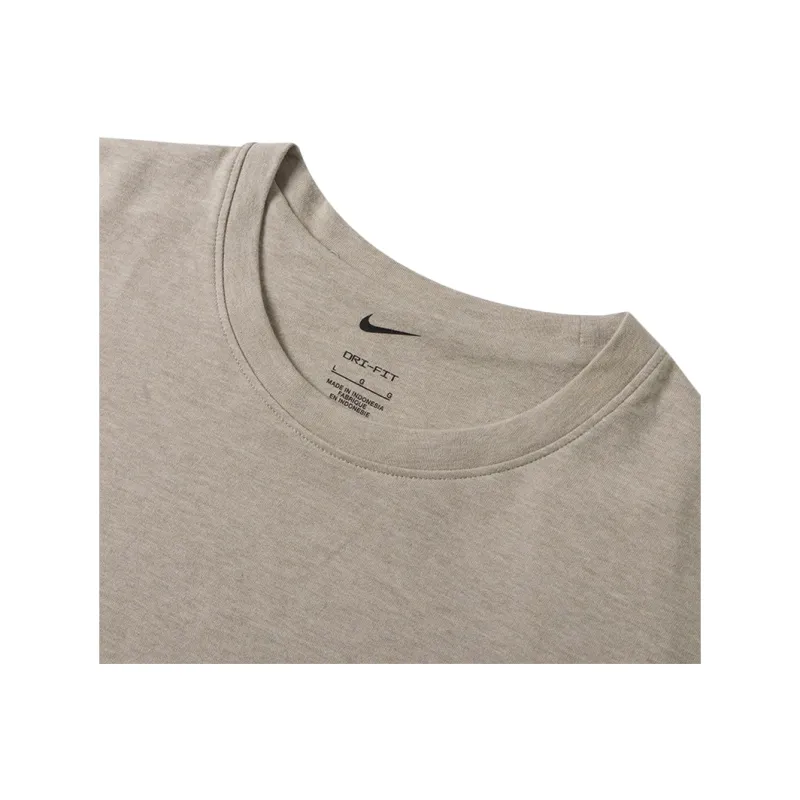 Nike T Shirts Men Khaki-2