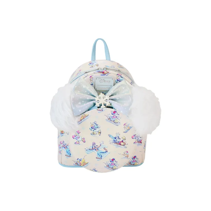 Loungefly Disney, Collaboration Faux Leather Backpack Regular Women's White-0